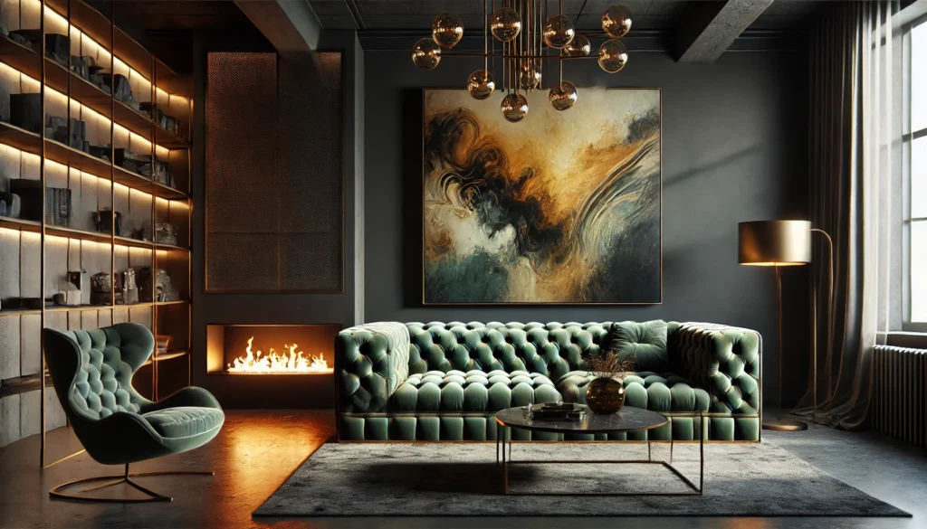 Moody Living Room